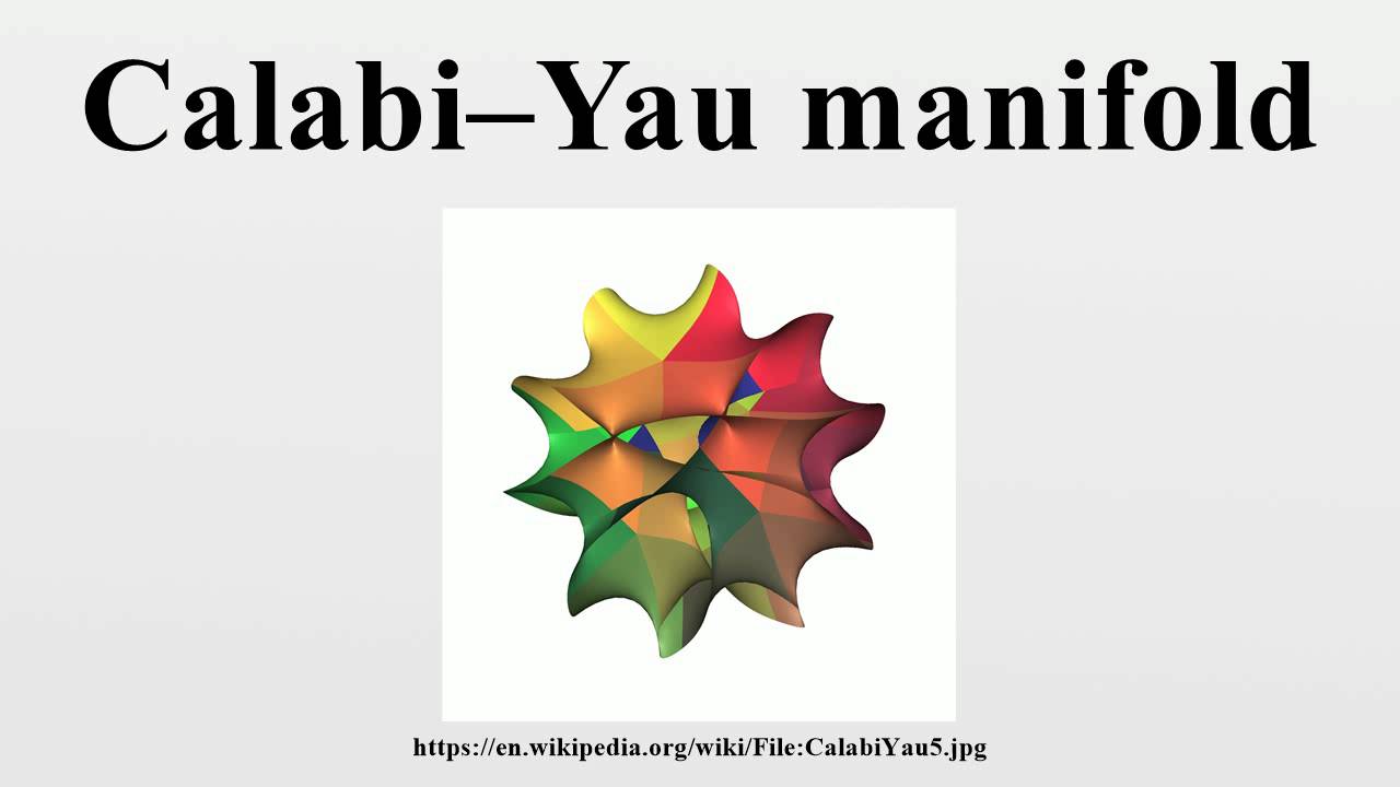 calabi yau manifold equation